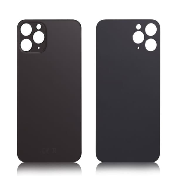 iPhone 11 Pro Back glass without logo High Quality Space Gray
