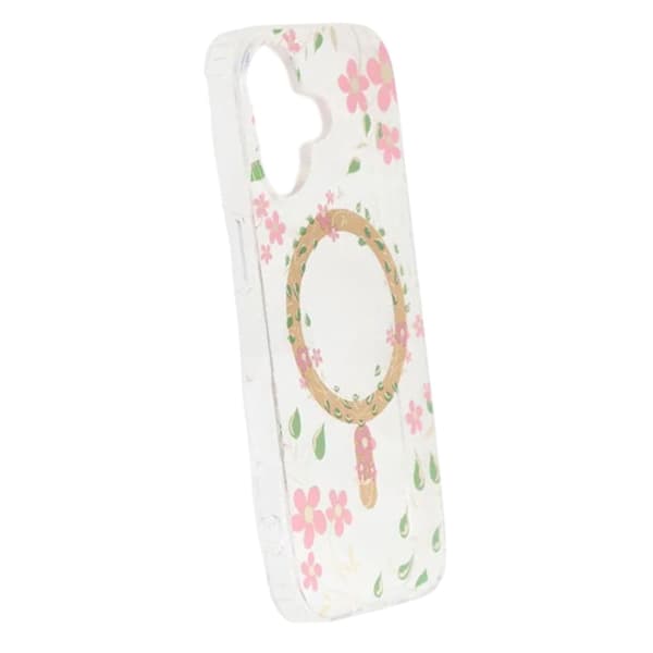 Blommigt Transparent Skal med MagSafe - iPhone 17