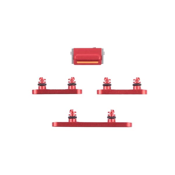 iPhone 13 and 13 Mini Side Buttons - Red