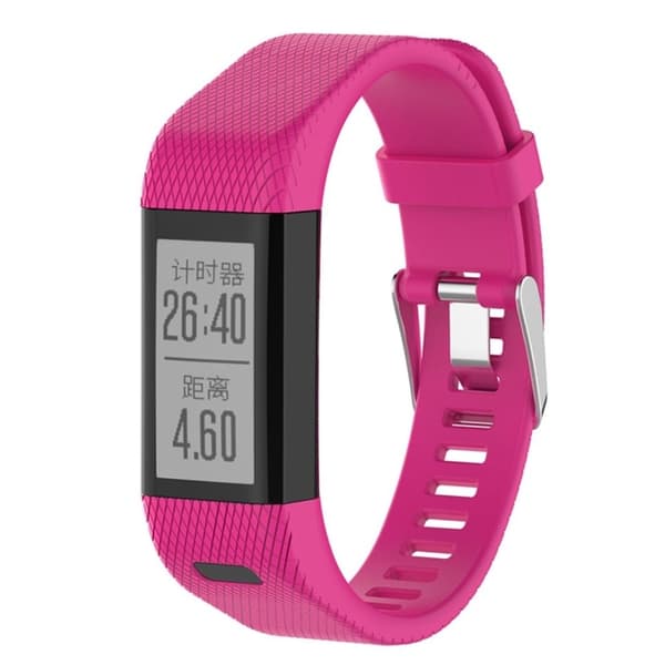 Garmin Vivosmart HR Plus Silicone Watch Band - Pink