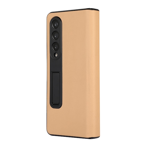 Samsung Galaxy Z Fold4 Mobilskal Fodral Läder - Brun