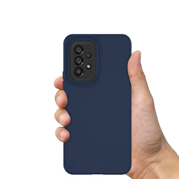 Samsung Galaxy A53 Silikonskal Rvelon - Blå