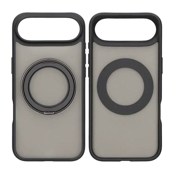 Mobilskal Roterande Magnet Stativ för iPhone Air - Svart