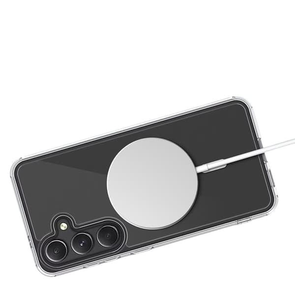 Rvelon Magsafe Case for Samsung Galaxy S24 FE - Transparent