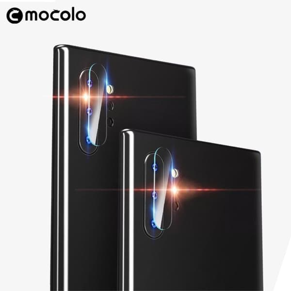 Samsung Galaxy Note 10 MOCOLO Linsskydd i Härdat Glas Svart