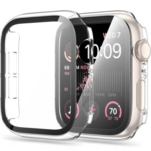 Tech-Protect Defense360 Case for Apple Watch 4/5/6/SE (44mm) - Transparent