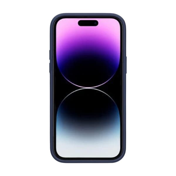 Matte case 360 ​​rotating bracket Mobile Phone Case For iPhone 14 Pro Max Blue
