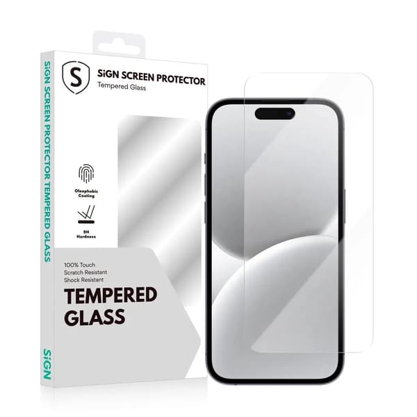 SiGN Tempered Glass Screen Protector for iPhone 17 Pro Max