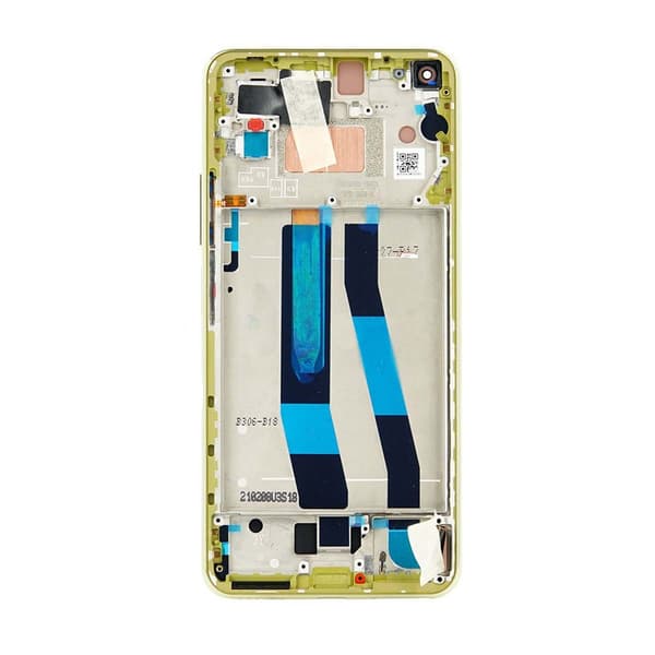 Xiaomi Mi 11 Lite 5G - LCD Display + Touch Screen + Frame - Citrus Yellow (Service Pack)
