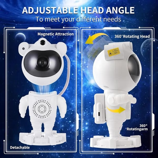 SiGN Stjärnprojektor Lampa med Bluetooth-högtalare - Astronaut