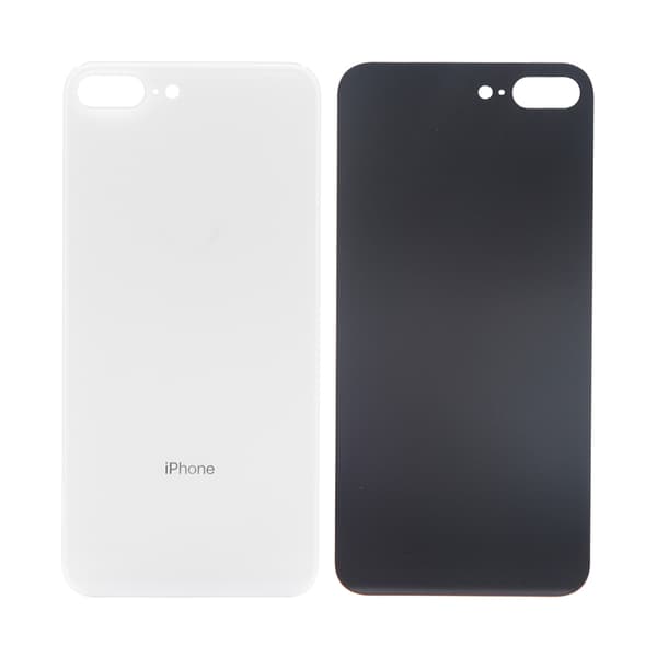 iPhone 8 Plus Back Glass with Adhesive Tape - White