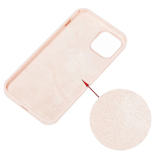 iPhone 15 Plus Silikonskal - Sand Rosa