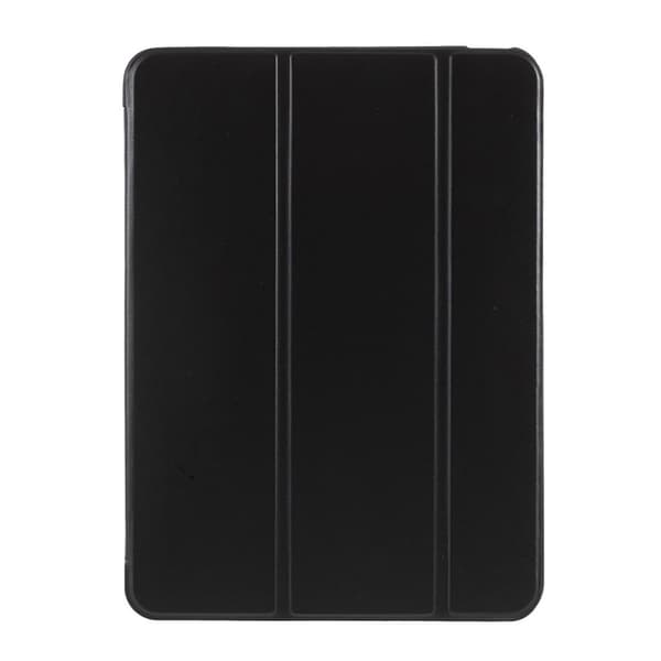 iPad Air 11"/10.9"/Pro 11" Tri-Fold Cover in Silicone & PU-leather - Black