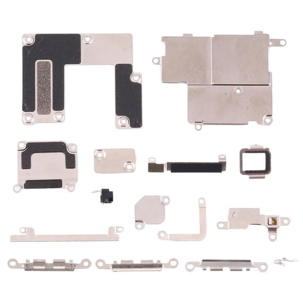 Original iPhone 11 Pro Max Reservdelsset - 15 interna delar Svart