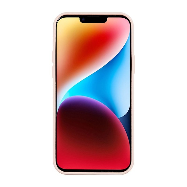 iPhone 15 Plus Silikonskal - Sand Rosa