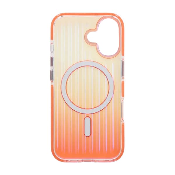 Mobile Case Corrugated MagSafe for iPhone 17 - Orange