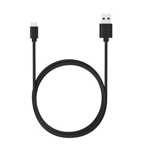 Micro-USB snabbladdningskabel universal - 2m Svart
