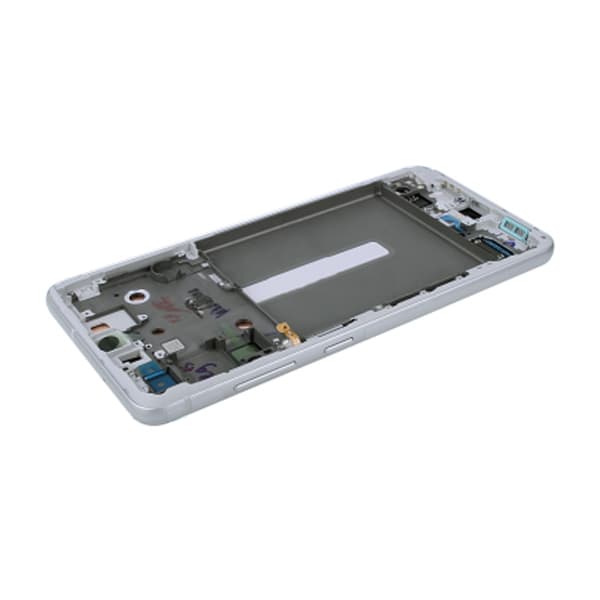 Samsung Galaxy S21 FE Skärm med LCD Display Original - Vit
