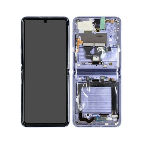 Samsung Galaxy Z Flip 5G LCD Display (Without Camera) - Purple