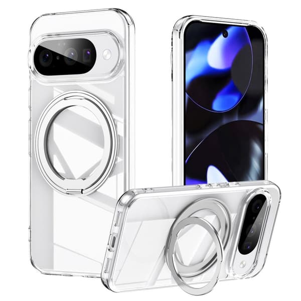 Google Pixel 11 / 11 Pro Case with Ring Kickstand - Transparent