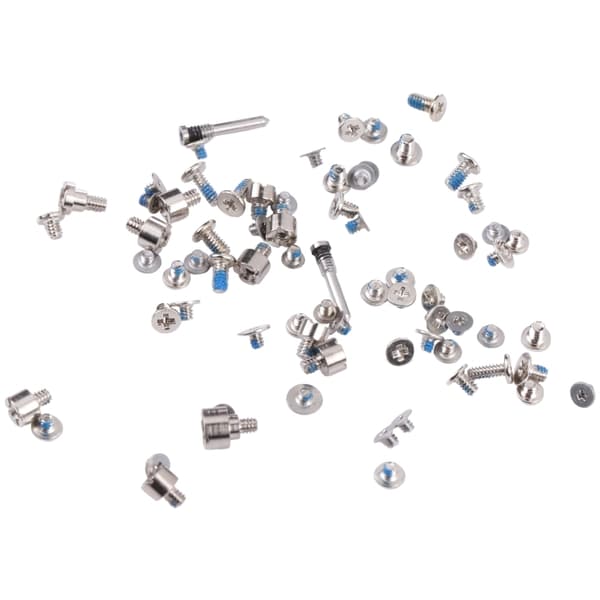 Complete iPhone 13 Pro screw set with base screws