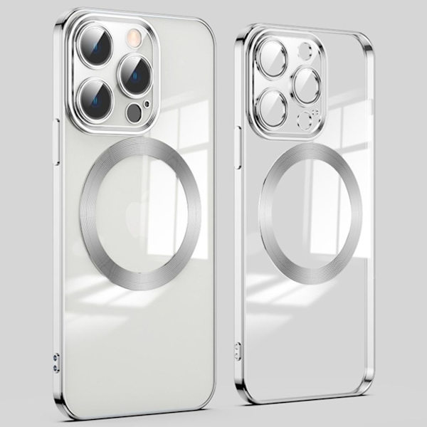 IPhone 14 Pro Max Magnetic Charge case - Silver