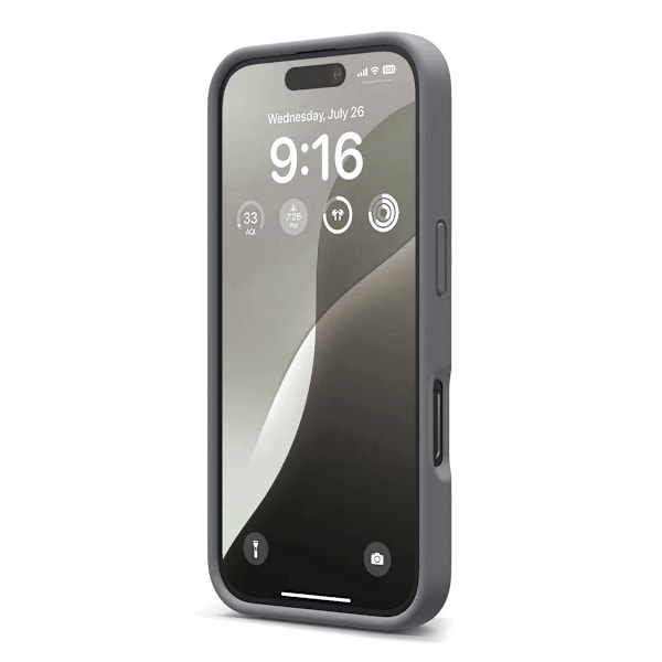 iPhone 16 Silicone Case Rvelon - Grey