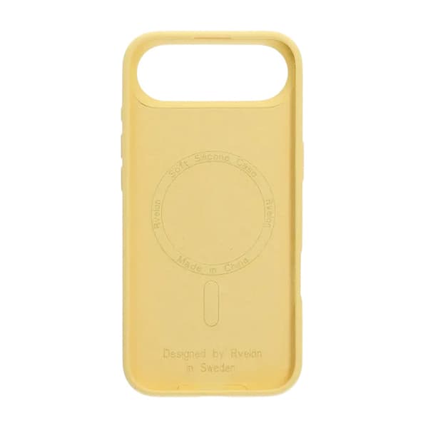 Rvelon Mobilskal Silikon MagSafe för iPhone Air - Gul