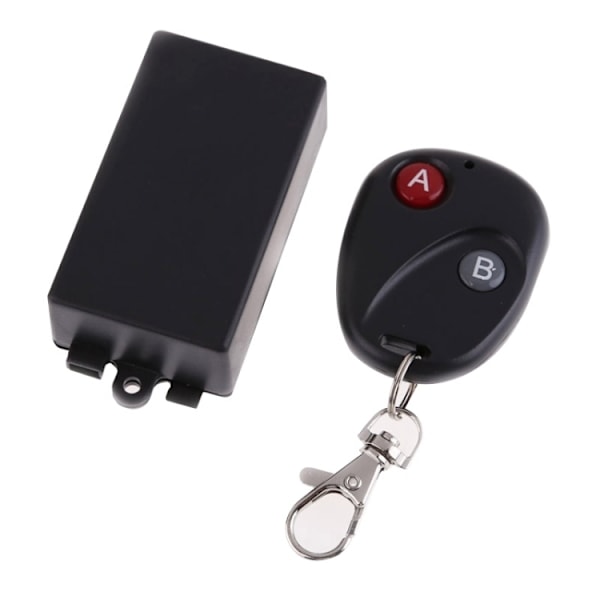 Remote Control & Receiver - Black
