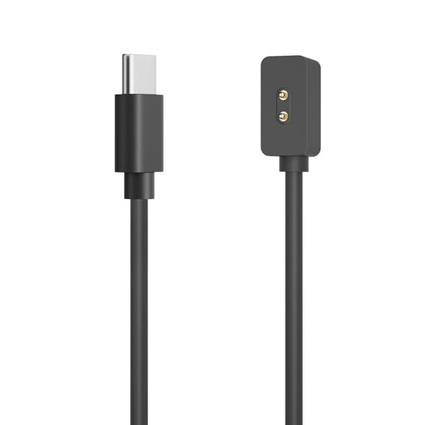 Charging cable USB-C for Xiaomi Band 8 and Pro and Active - Black 2-Pin