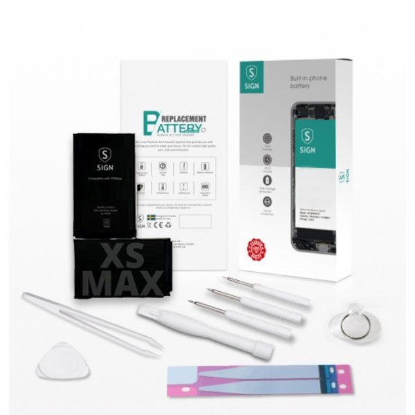 SiGN Complete Battery Replacement Kit - iPhone XS Max