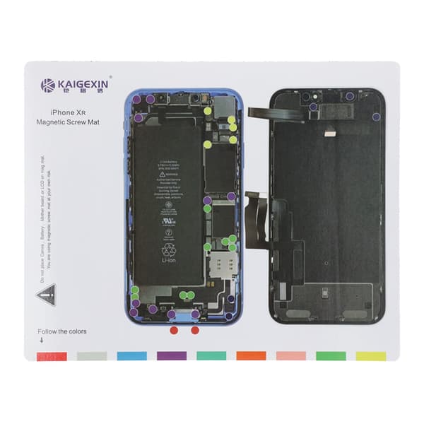 Magnetic Screw Mat for iPhone XR