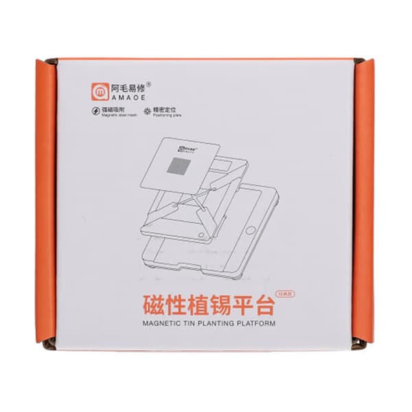 AMAOE LCD Screen IC Reballing Platform Stencil for iPhone X-15 Pro Max