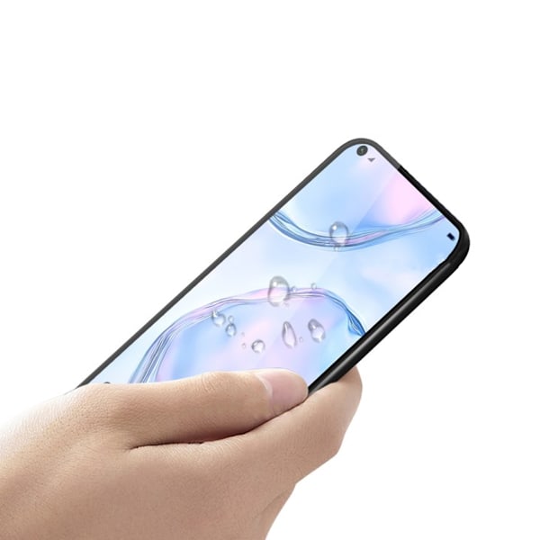 Skärmskydd Huawei P40 Lite - 3D Härdat Glas Svart