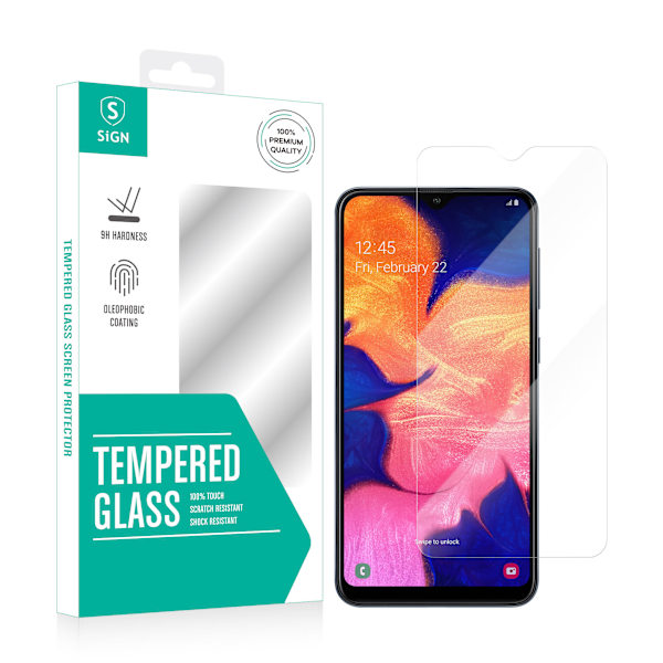 SiGN Skärmskydd i Härdat Glas för Samsung Galaxy A10