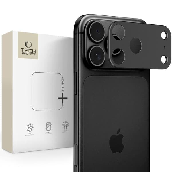 Tech-Protect Camalloy Fit+ Lens Protector for iPhone 18 Pro/17 Pro