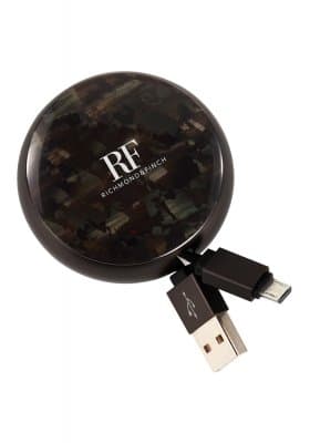 Richmond Finch Cord Winder Micro USB - Grey Camouflage