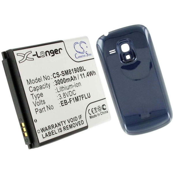 Battery for Samsung Galaxy S 3 Mini etc. 3000 mAh replacement battery