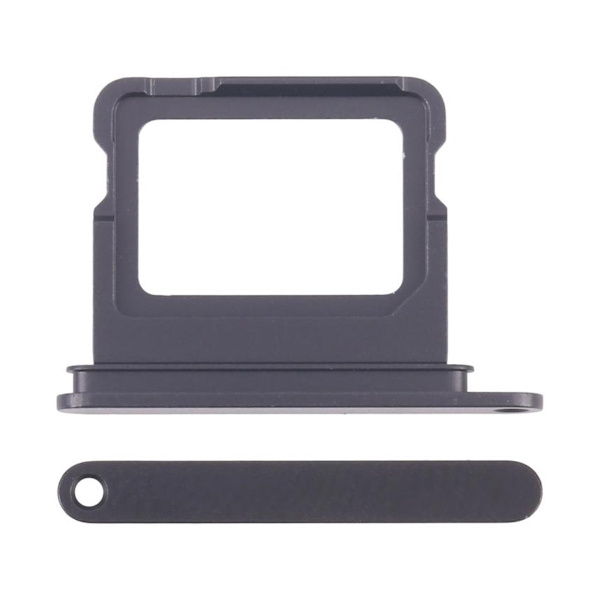 SIM card holder for iPhone 17 - Black