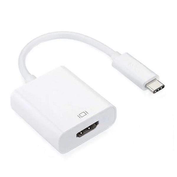 USB-C to HDMI Adapter - White