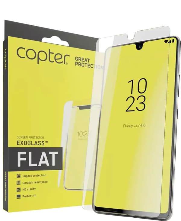 Copter Exoglass Skärmskydd för iPhone 14 Pro Max Svart