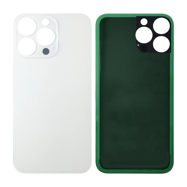 iPhone 13 Pro Back Cover OEM White-Big Camera Hole Size