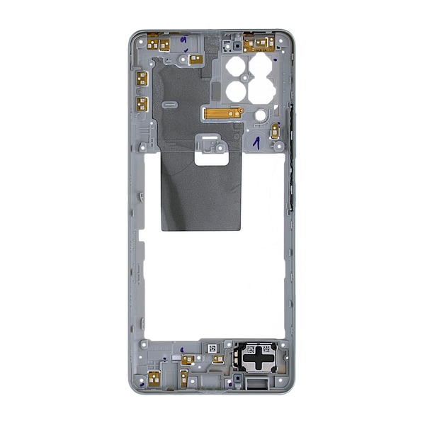 Samsung Galaxy A42 5G (SM-A426) Mitten Ram Original - Vit/Grå