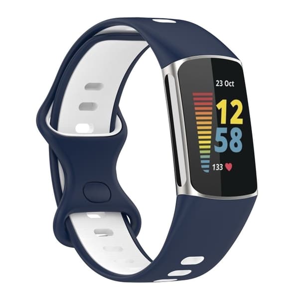 Fashionable Fitbit Charge 5 band - Mid-blue