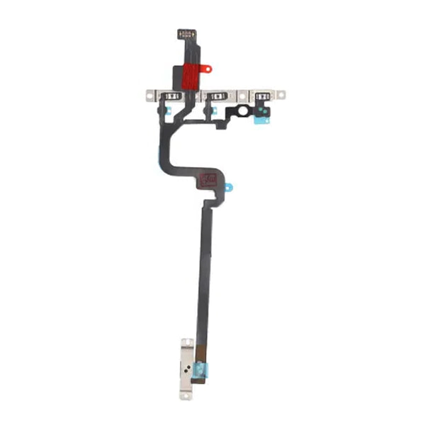 iPhone 15 Pro Max Power and Volume Flex Cable With Metal Plate Pre-installed Original
