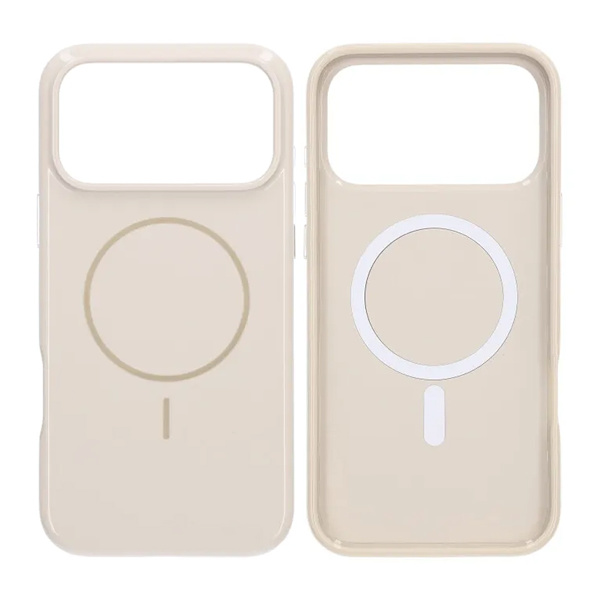 Rvelon Mobilskal MagSafe för iPhone 17 Pro Max - Beige