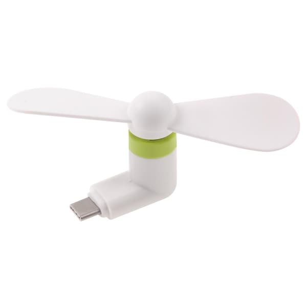 Mobilfläkt med Micro-USB - Vit