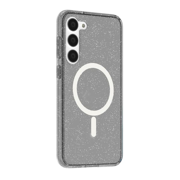 Samsung Galaxy S23 Plus Glitter Magsafe Mobile Case - Black