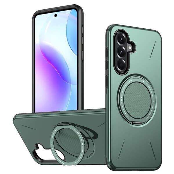 Samsung Galaxy A27 5G MagnSafe Kickstand Case TPU + PC - Green