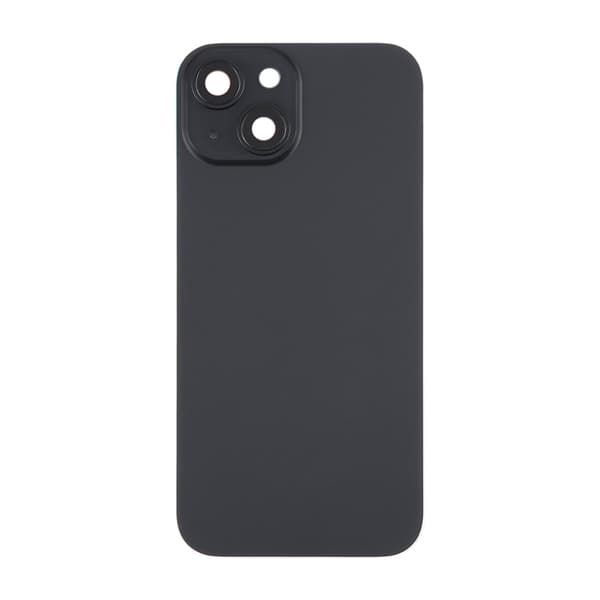 iPhone 15 Back Glass with Magnet and Camera Lens - Black